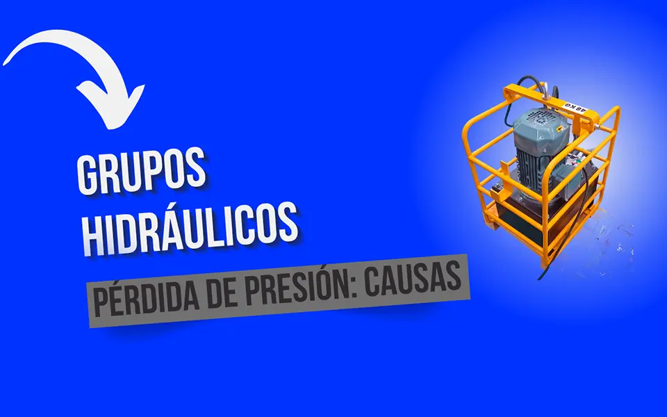 Mi grupo hidráulico pierde presión cuando se calienta